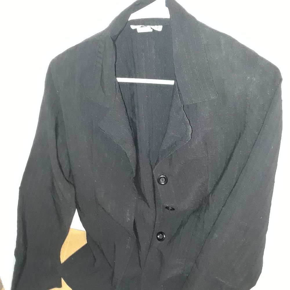 Used Pretty Girl Females Black Blazer